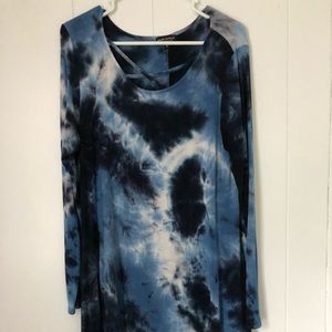 Tie dye simply Southern dress
